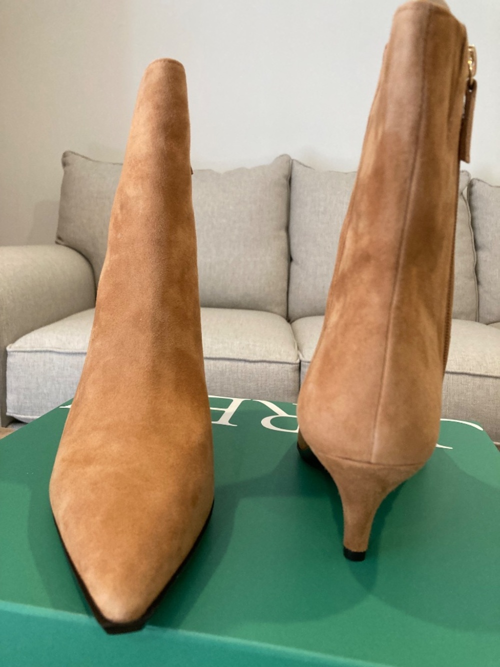 JCrew Stevie Ankle Boots Suede - Picture 3 of 4